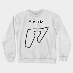 F1 austria track design Crewneck Sweatshirt